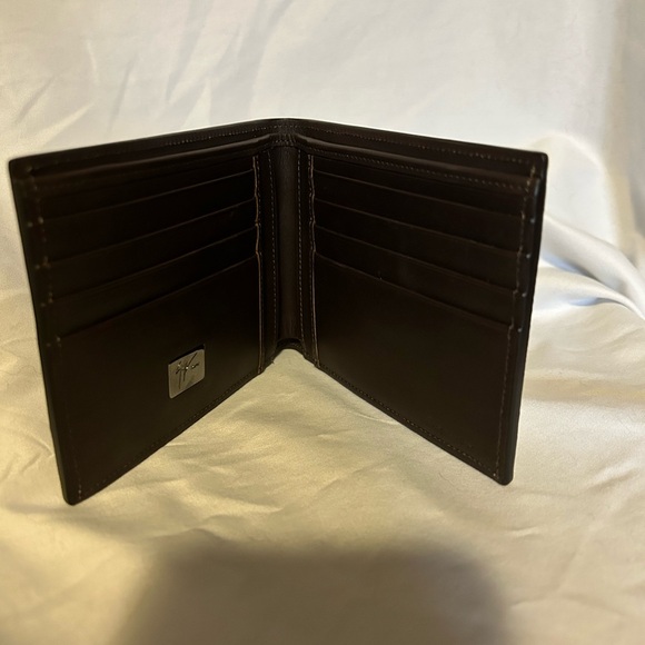 Giuseppe Zanotti Leather Brown Men's Bifold Wallet - Picture 6 of 7